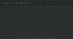 Desktop Screenshot of lounewmanphotography.com